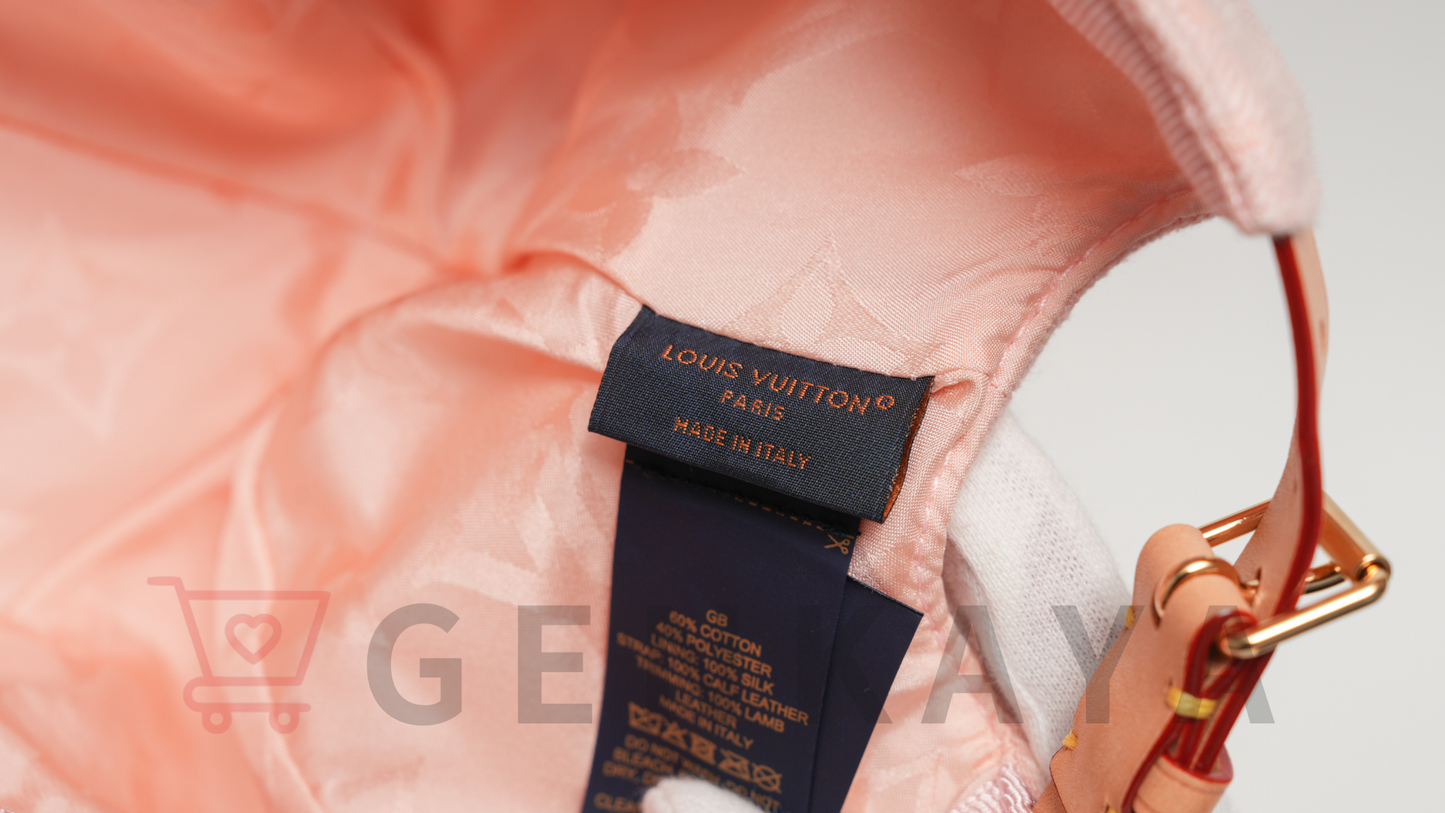 LOUIS VUITTON ビーマイキャップ キャップ コットン×ポリエステル ピンク M77543