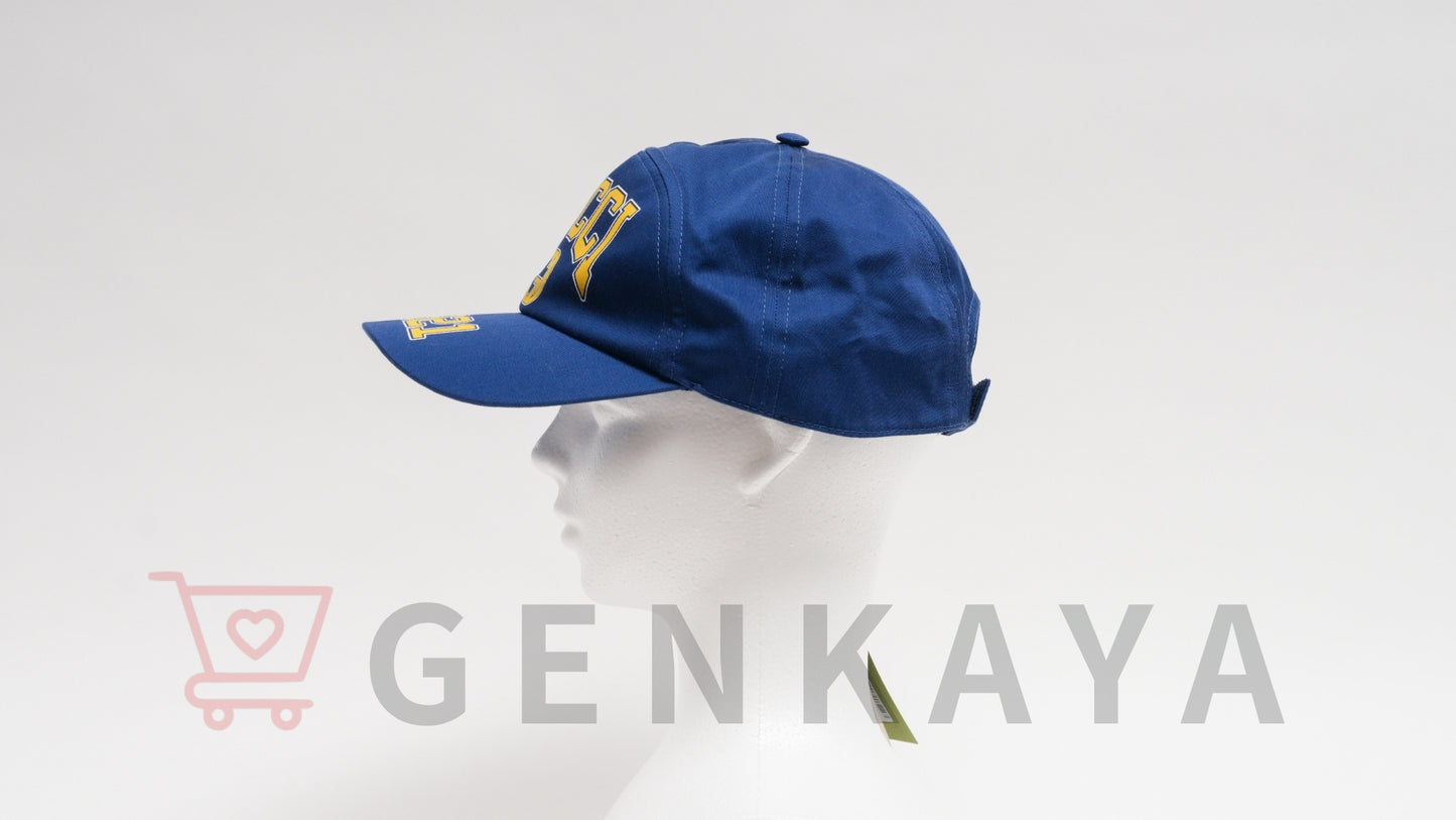 GUCCI インターロッキング 1921 ベースボール キャップ Lサイズ 773135 ブルー