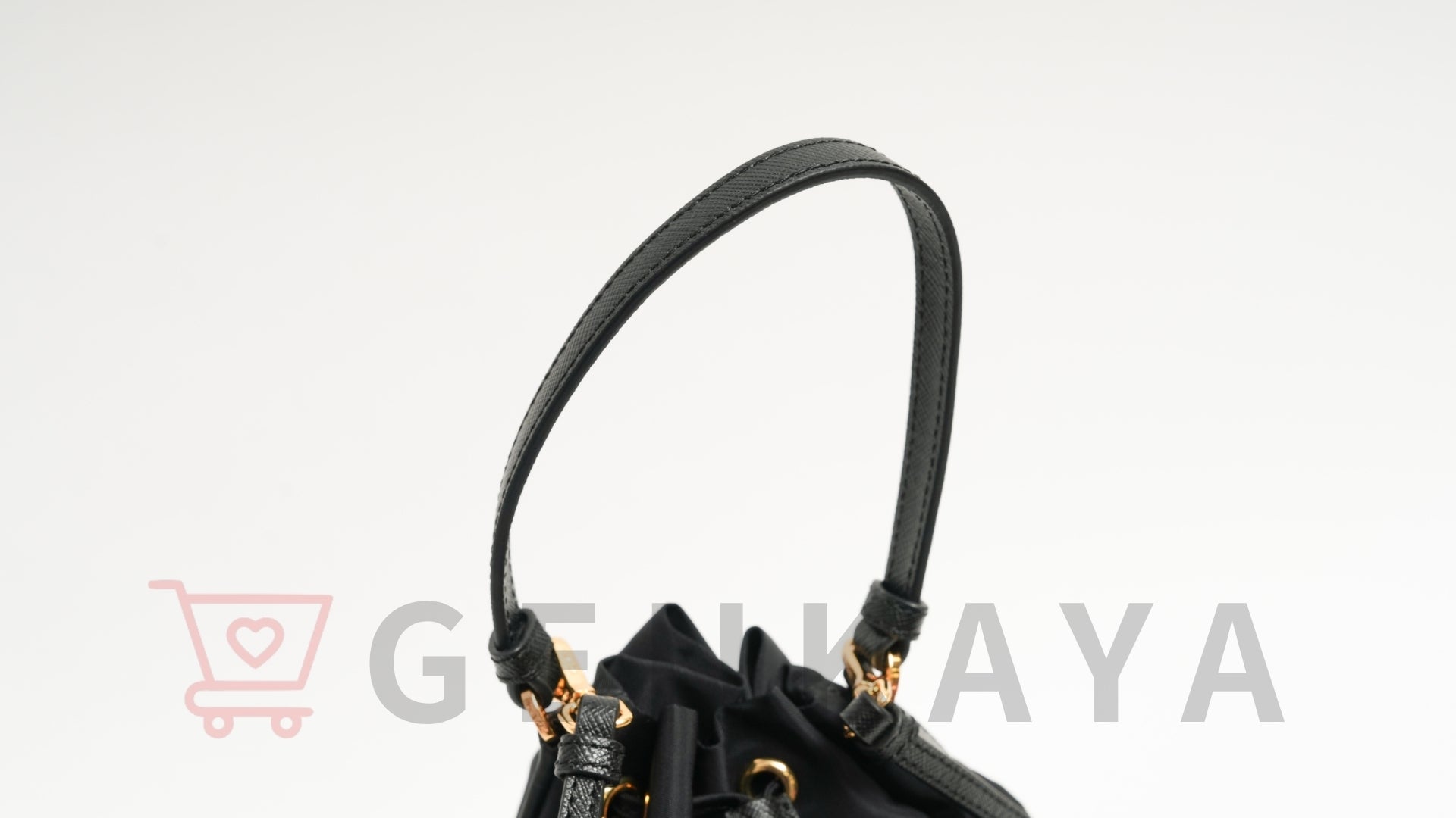PRADA テスート ナイロン 2WAYショルダーバッグ ブラック 1BH038 – GENKAYA