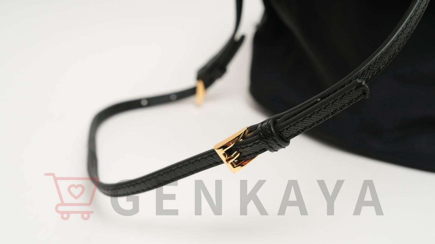 PRADA テスート ナイロン 2WAYショルダーバッグ ブラック 1BH038