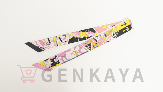 Hermès ツイリー シルク ファクトリースーツ ピンク