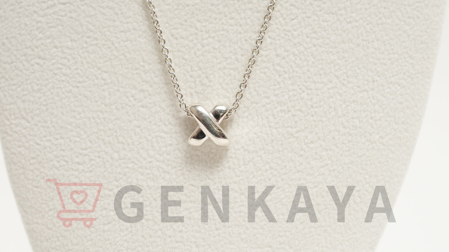 Tiffany & Co. クロスステッチ ネックレス SV925 3.8g