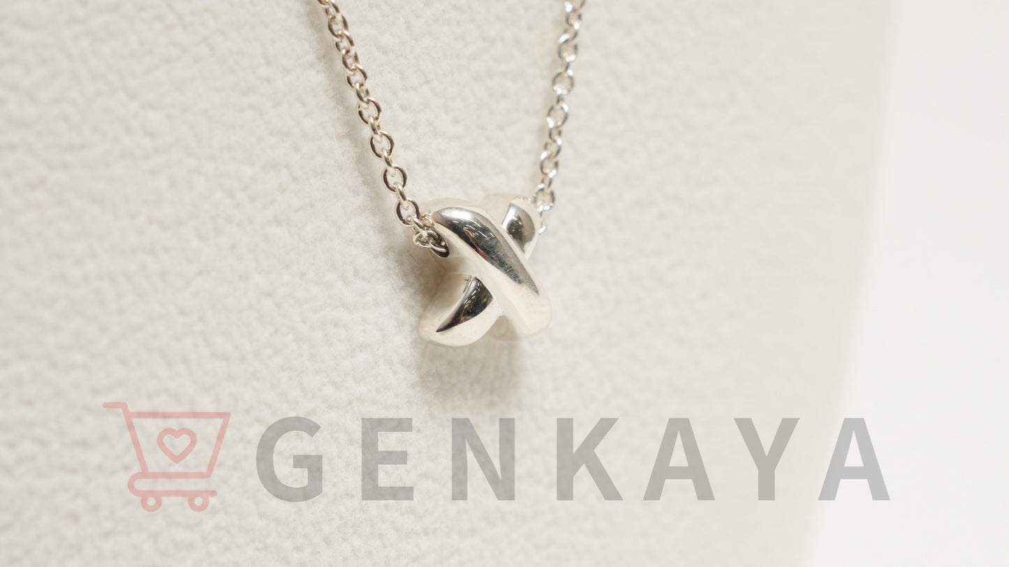 Tiffany & Co. クロスステッチ ネックレス SV925 3.8g