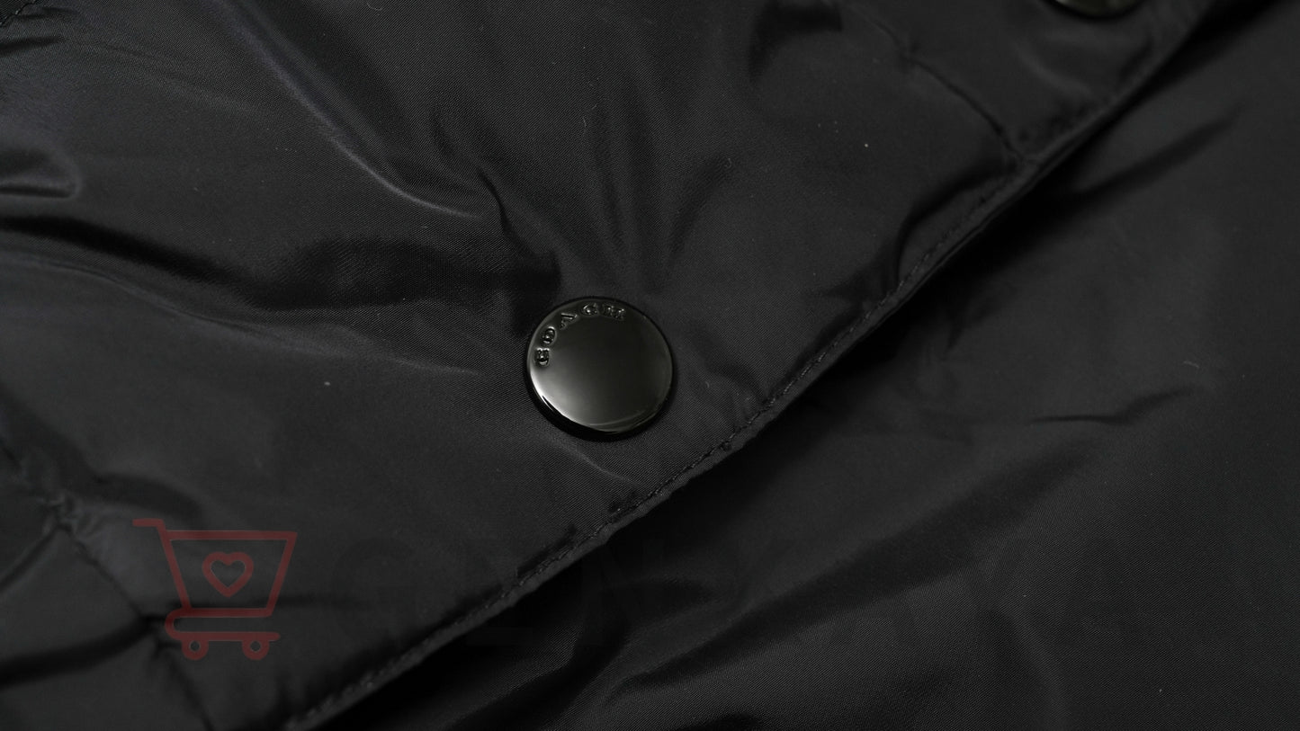 COACH ナイロン ダウンコート M ブラック