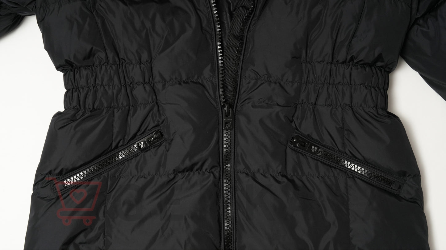 COACH ナイロン ダウンコート M ブラック