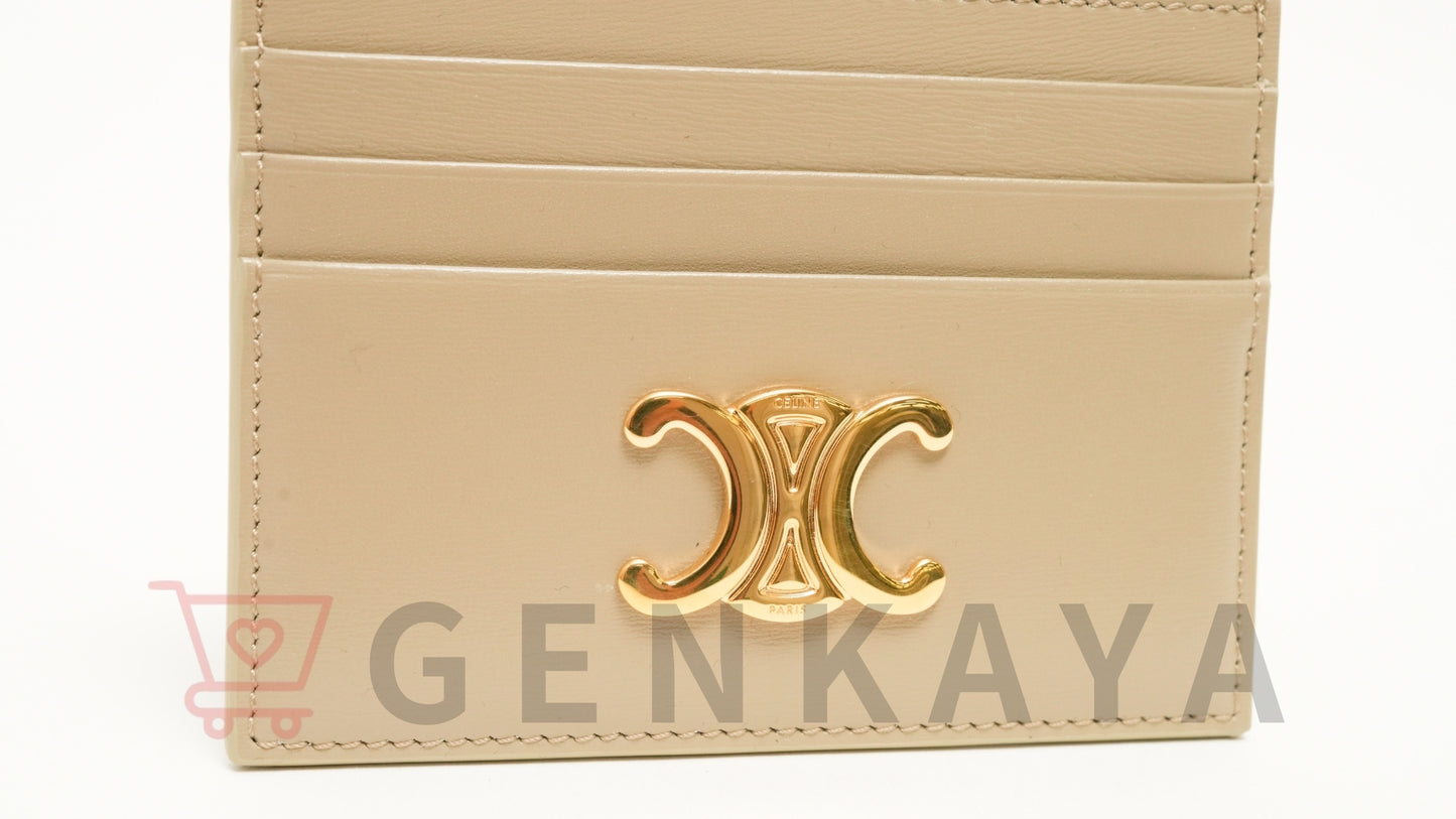 CELINE トリオンフ カードケース モダントープ