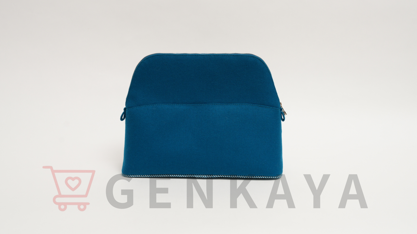 Hermès ボリード ポーチ アニモー・ナッテ ブルー　