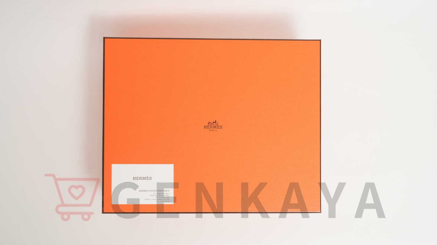 Hermès ルリスリム シェブルミゾル コンパクトウォレット ブラック ゴールド金具 B刻印:2023年