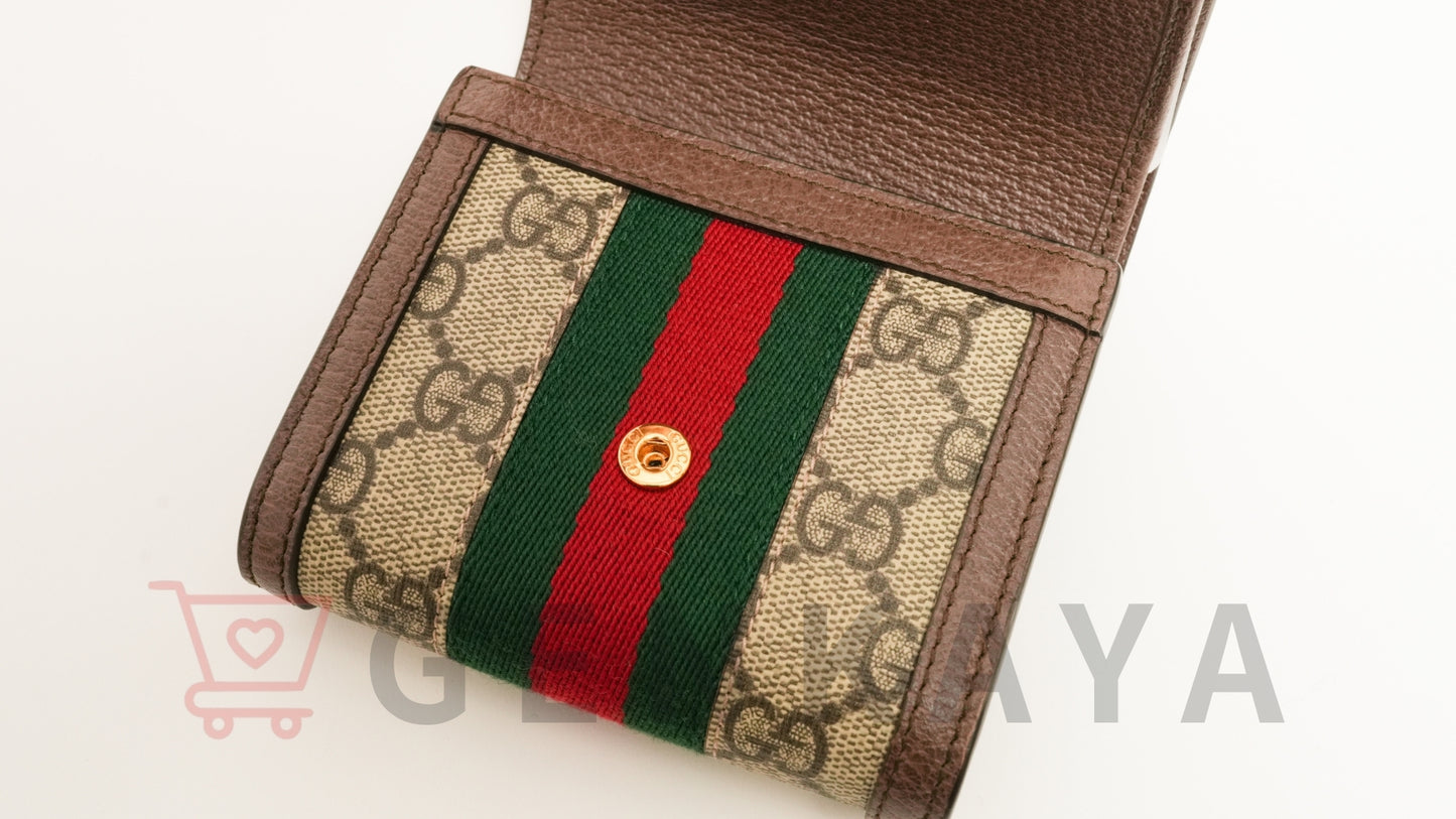 GUCCI オフディア シェリーライン GGスプリーム 598662 財布
