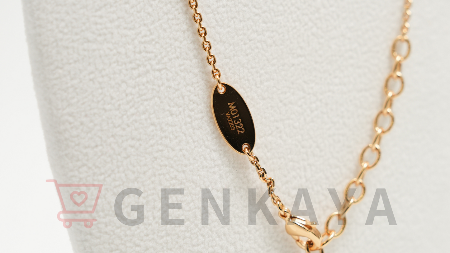 Louis Vuitton M01322 ネックレス LV インザスカイ VA2203 ネックレス GP×ラインストーン ゴールド