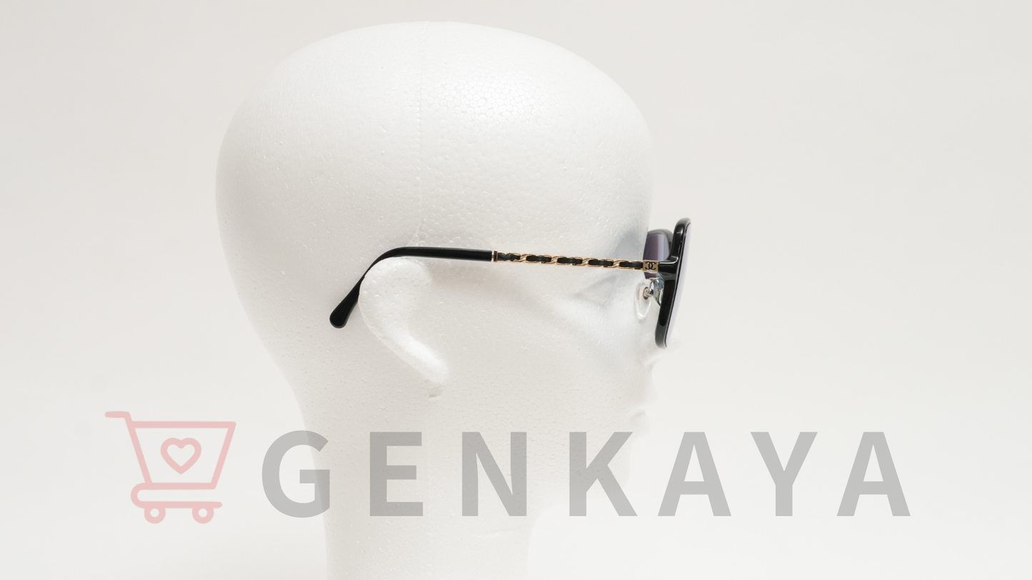 CHANEL ココマーク 5210-Q-A サングラス ブラック 度入り