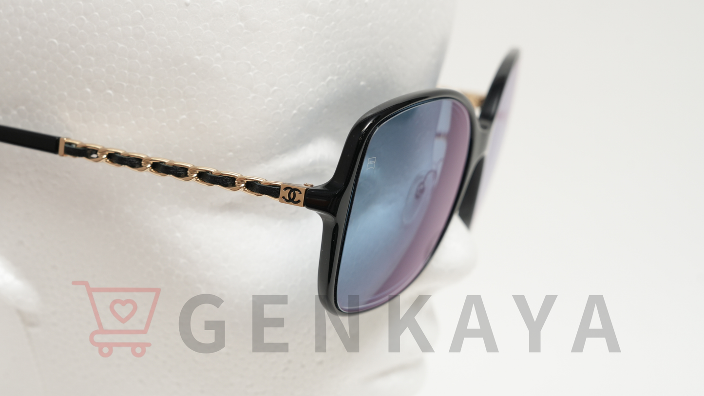 CHANEL ココマーク 5210-Q-A サングラス ブラック 度入り