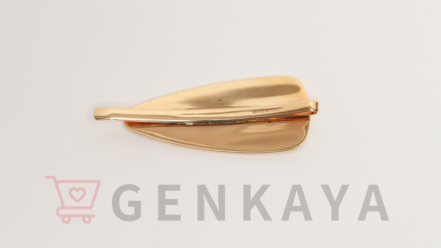 miu miu  エナメルメタル ヘアクリップ 5IF147 ピンク