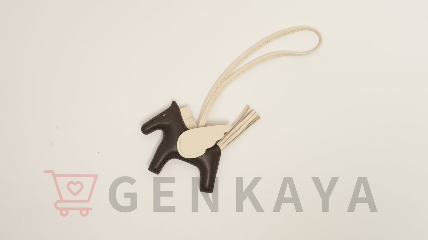 Hermès ロデオチャーム ペガサスPM K刻印：2025 ショコラ×クレ アニョーミロ