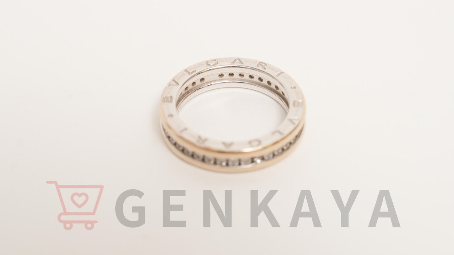 BVLGARI ビーゼロワン ダイヤリング 750 55 6.74ｇ