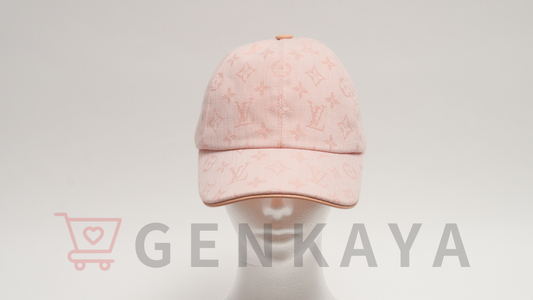LOUIS VUITTON ビーマイキャップ  キャップ コットン×ポリエステル ピンク M77543