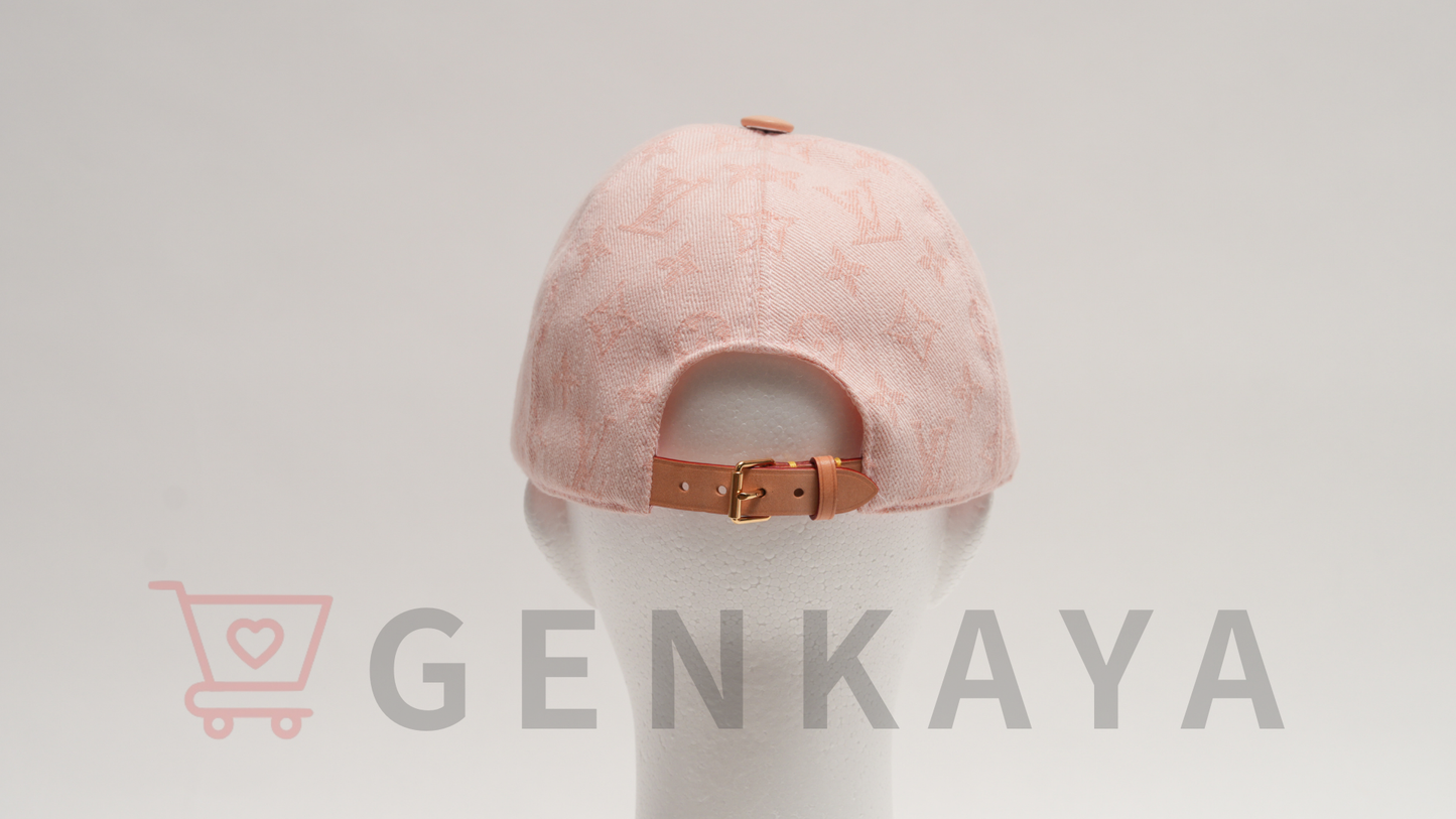 LOUIS VUITTON ビーマイキャップ  キャップ コットン×ポリエステル ピンク M77543