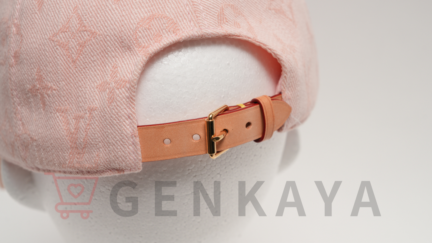 LOUIS VUITTON ビーマイキャップ  キャップ コットン×ポリエステル ピンク M77543