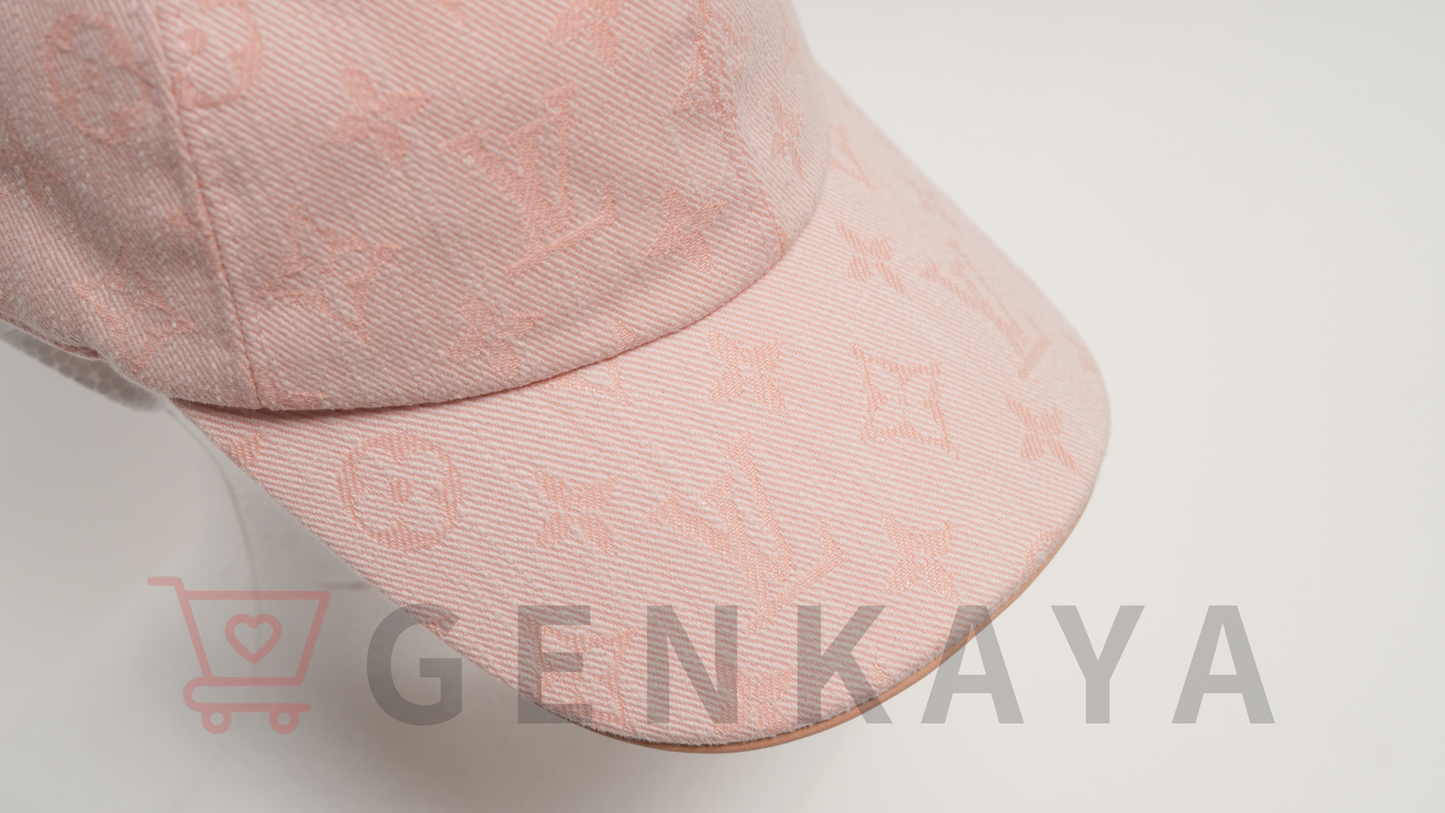 LOUIS VUITTON ビーマイキャップ  キャップ コットン×ポリエステル ピンク M77543