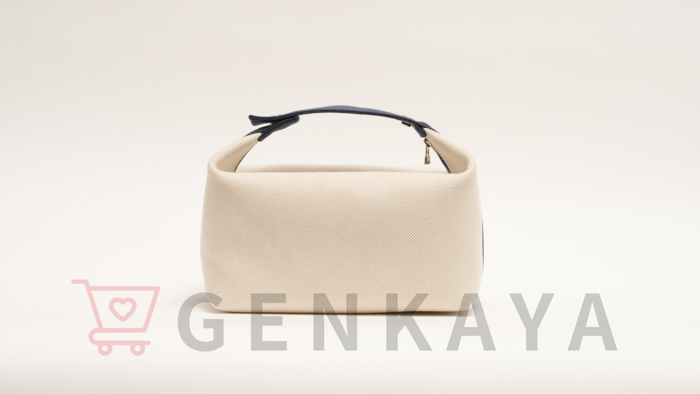 Hermès ブリッド ア ブラック GM トワルアッシュ ネイビー シルバー金具 ガブリオル