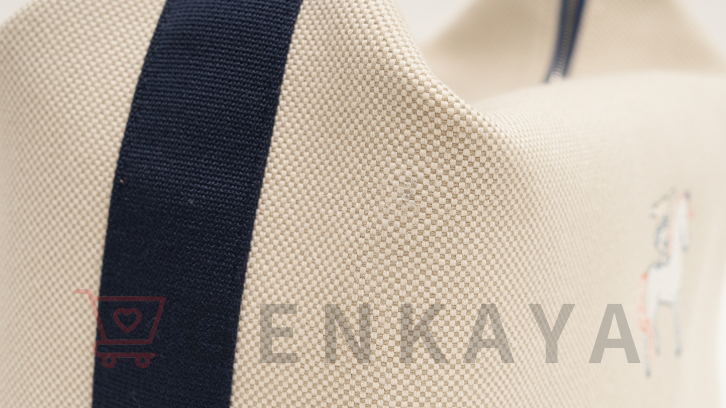 Hermès ブリッド ア ブラック GM トワルアッシュ ネイビー シルバー金具 ガブリオル