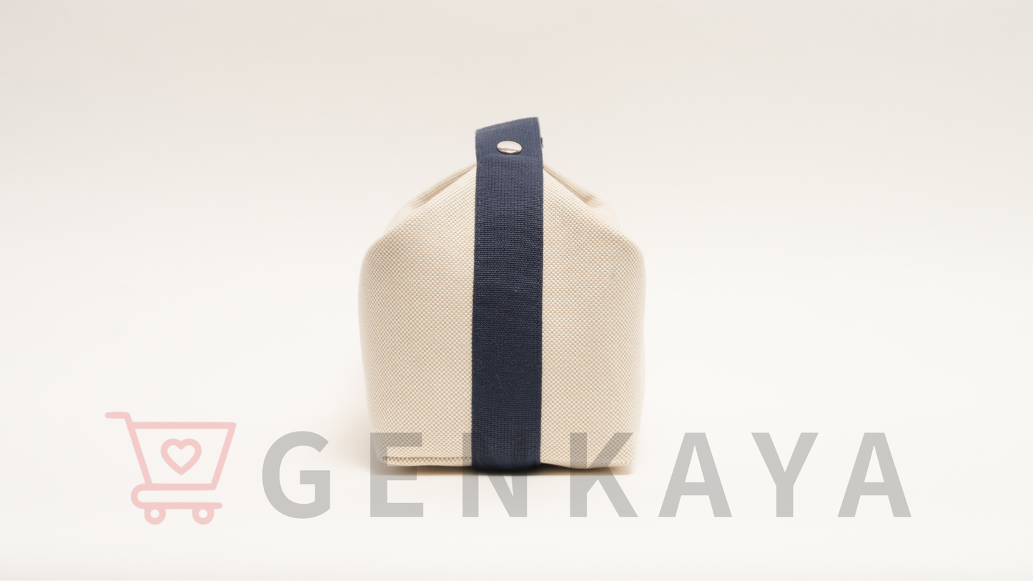 Hermès ブリッド ア ブラック GM トワルアッシュ ネイビー シルバー金具 ガブリオル