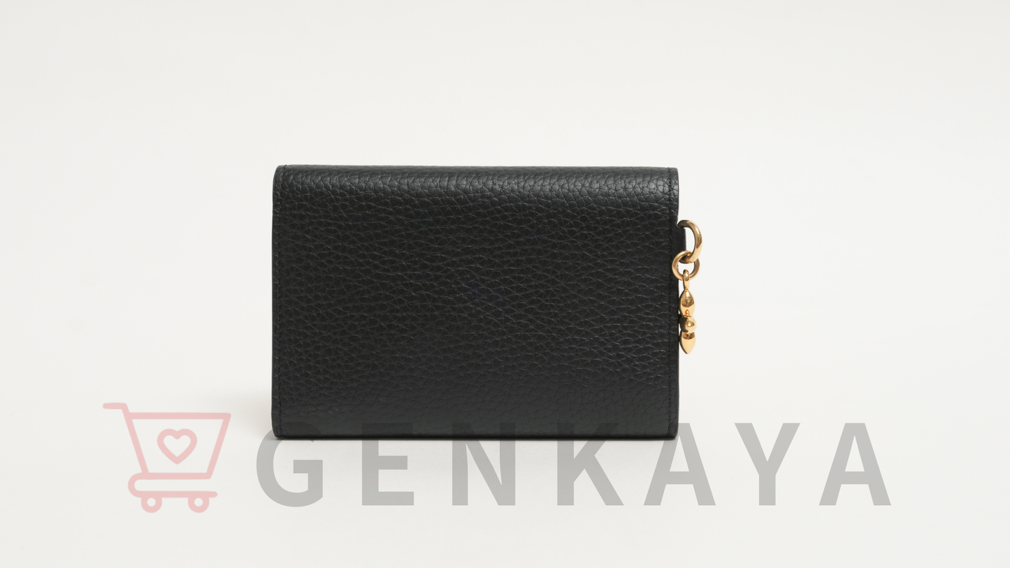 LOUIS VUITTON トリヨン ポルトフォイユカプシーヌ M83474 ノワール コンパクトウォレット RFID反応あり