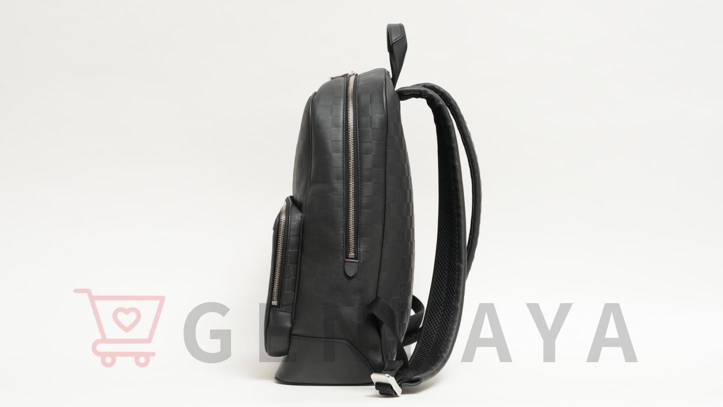 LOUIS VUITTON ダミエアンフィニ キャンパスバッグパック N40306 RFID反応あり