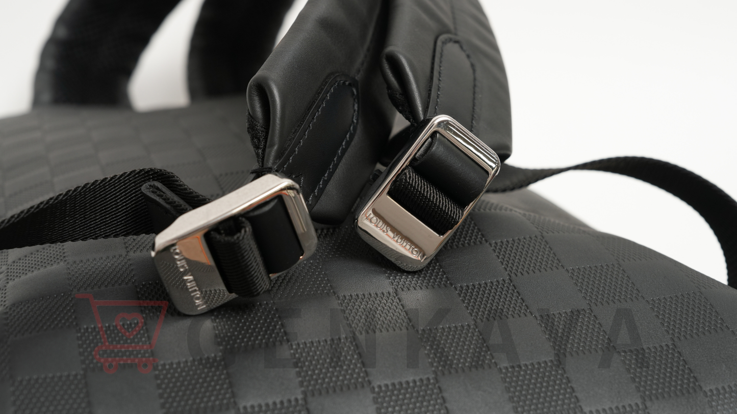 LOUIS VUITTON ダミエアンフィニ キャンパスバッグパック N40306 RFID反応あり