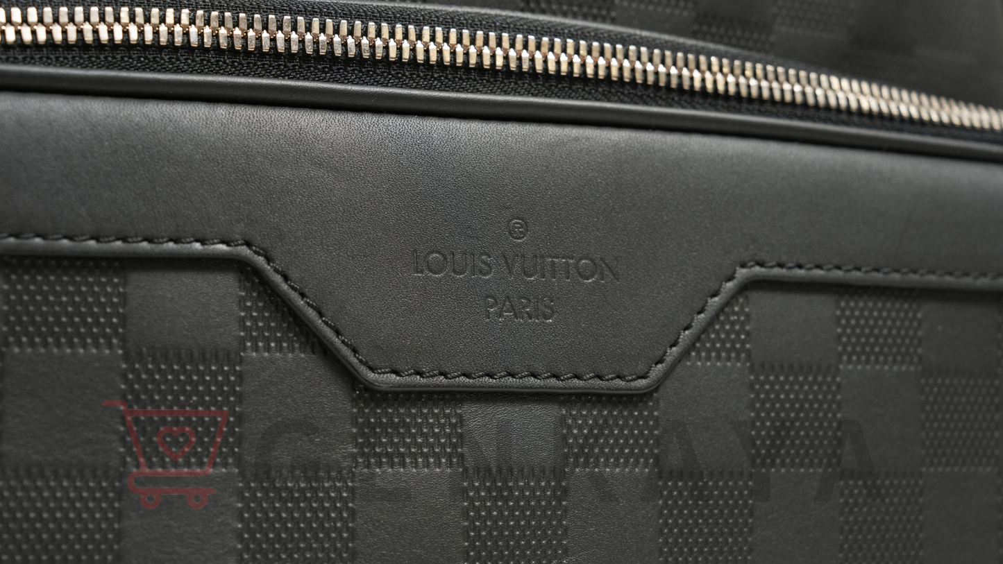 LOUIS VUITTON ダミエアンフィニ キャンパスバッグパック N40306 RFID反応あり