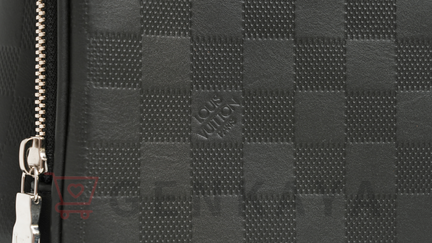 LOUIS VUITTON ダミエアンフィニ キャンパスバッグパック N40306 RFID反応あり