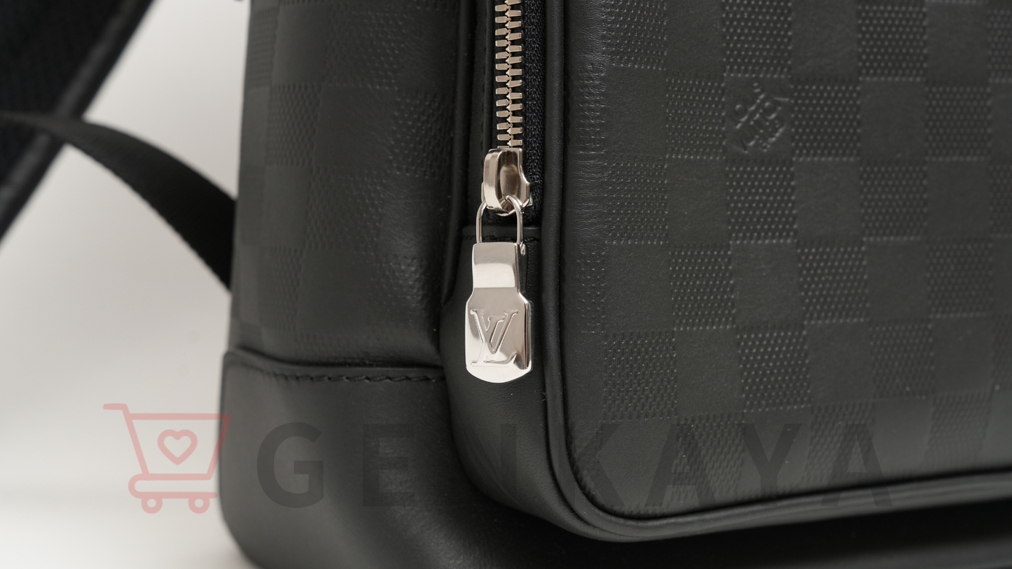 LOUIS VUITTON ダミエアンフィニ キャンパスバッグパック N40306 RFID反応あり