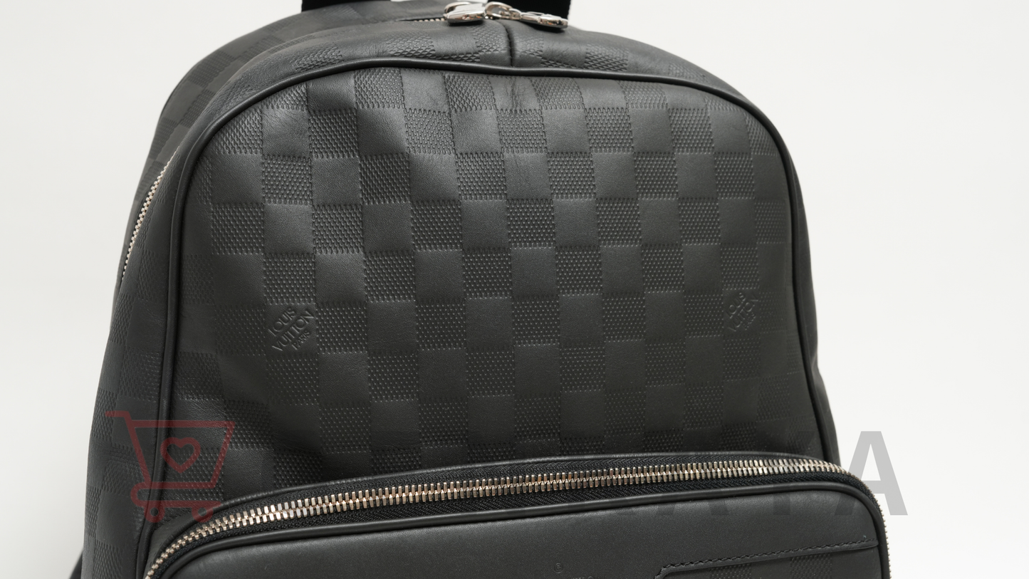 LOUIS VUITTON ダミエアンフィニ キャンパスバッグパック N40306 RFID反応あり