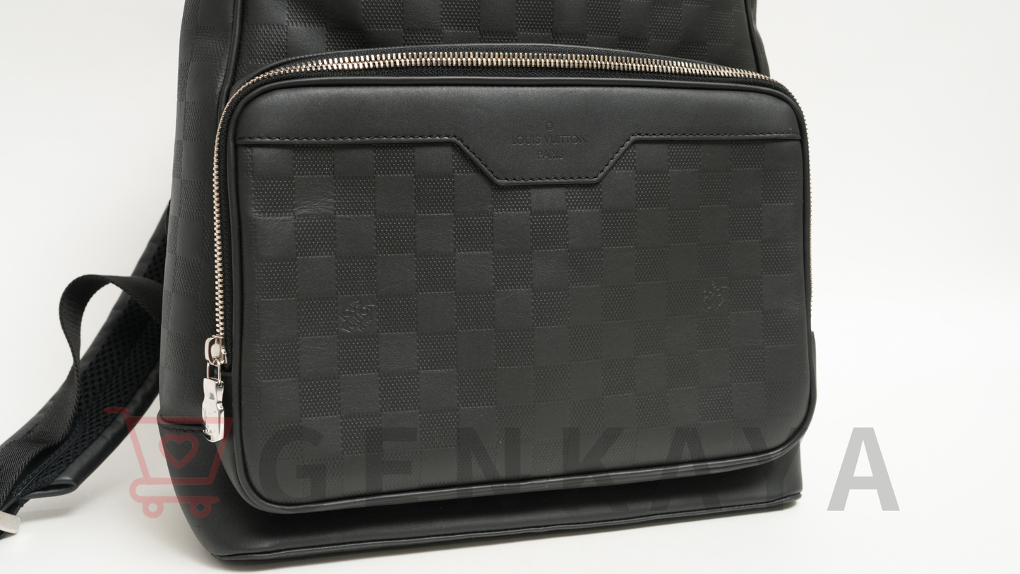 LOUIS VUITTON ダミエアンフィニ キャンパスバッグパック N40306 RFID反応あり